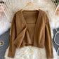 Pull élégant deux pièces 055