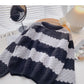 New Korean loose long sleeve Pullover Top  5896