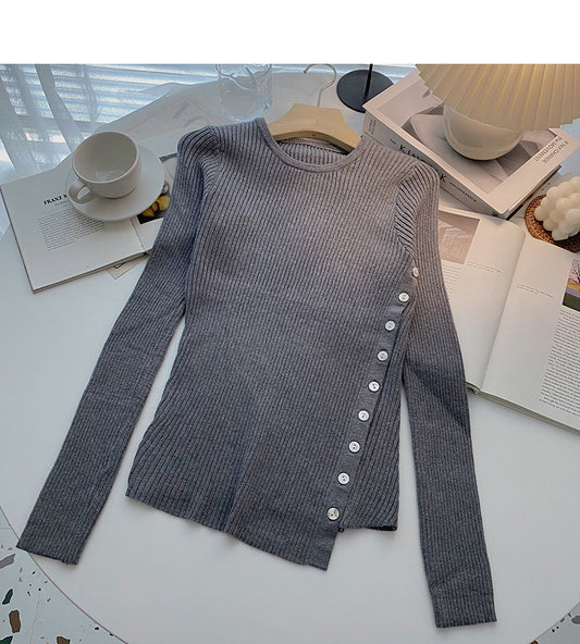 Top slim en tricot au design sense 6563