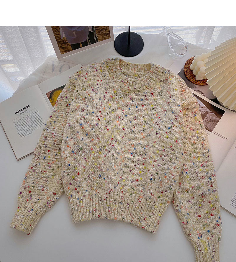 Nouveau pull à manches longues de style coréen 5975