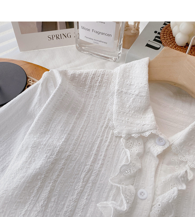 New Korean soft thin long sleeve top  6390