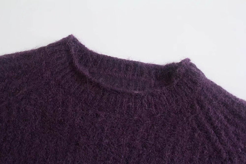 Neuer Lazy French Spike Strickpullover 7354