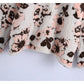 Vintage forest flower jacquard sweater soft waxy sweater  7433