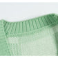 Lazy wind chessboard with sweater autumn  7403