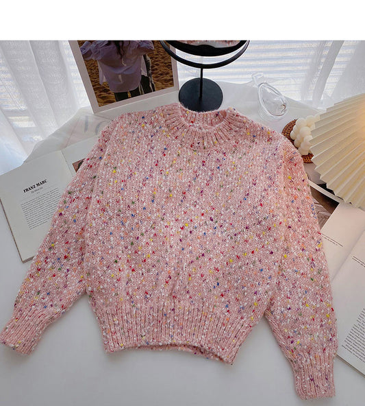 Nouveau pull à manches longues de style coréen 5975