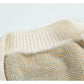 Bedruckter V-Ausschnitt Strickjacke Damen Retro Lazy Pullover Mantel 7277