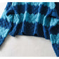 Thick needle jacquard stripe round neck Pullover knitted sweater  7399