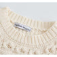 Long sleeved shirt vest stitching fake two-piece sweater top  7378
