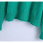 New simple and versatile round neck Pullover long sleeve sweater  7427