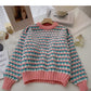Korean minority design foreign style long sleeve top  5913