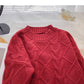 New Korean slim short loose long sleeve top  6150