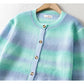 Design sense sweater cardigan jacket with suspender inside  7392
