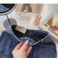 A-line skirt with new Korean design and thin Ruffle edge  5618