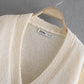 French sweet V-Neck long sleeve flower jacquard sweater knitted coat  7355