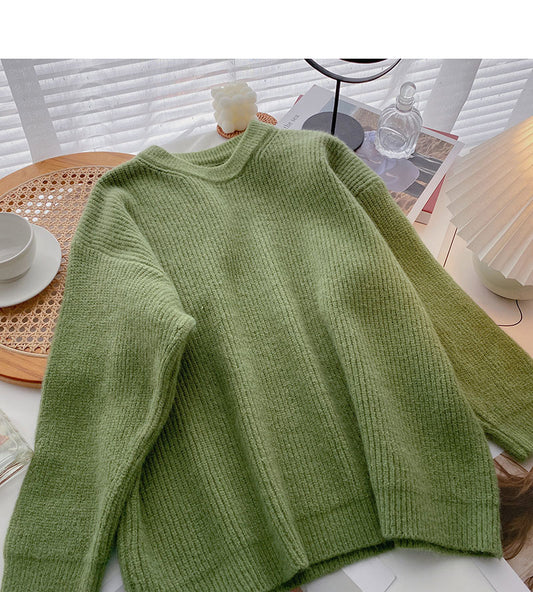 La nouvelle version coréenne est paresseuse et mince, avec un pull à manches longues 5937
