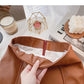 New Korean style irregular small split A-shaped bag hip skirt  5573