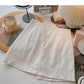 New small pocket casual high waist skir  5657