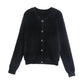 Versatile artificial fur effect sweater knitted coat  7353