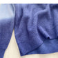Niche design personalized gradient knitted long sleeve Pullover loose top  6111