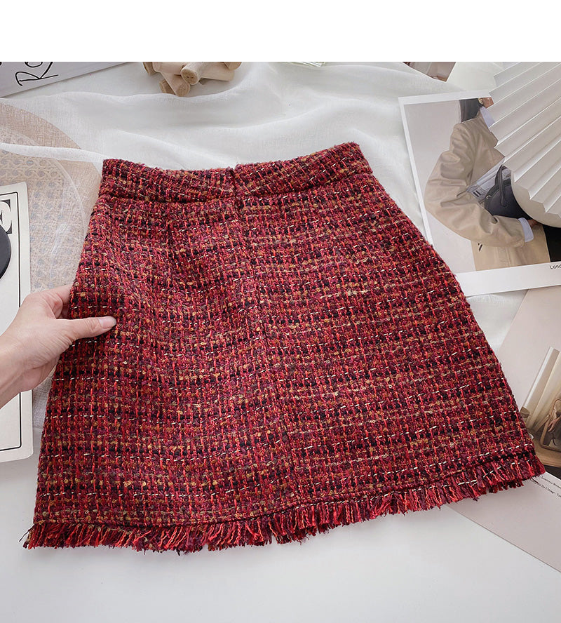 New high waist fashionable retro personalized Hip Wrap Skirt  5568
