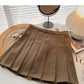Pleated skirt for women slim fashion high waist A-line skirt fashion  5440