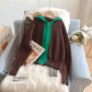 Cardigan à capuche coréen 5219