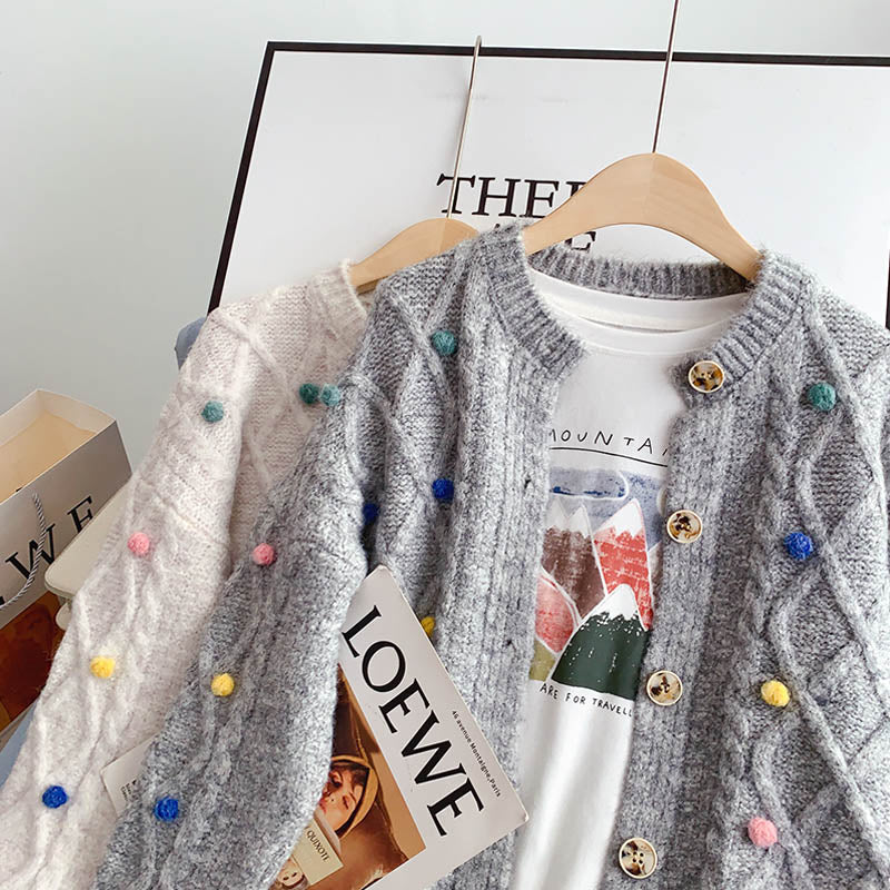 Pull du département Sen, manteau, cardigan en tricot doux 5118
