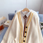 Pull coupe vent paresseux cardigan manteau pull 5136