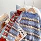 Nouveau pull ample et paresseux de style rétro coréen de Hong Kong 5150
