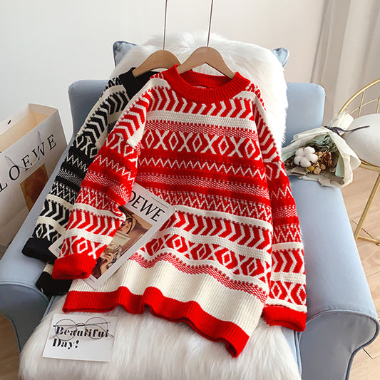 Nouveau manteau pull ample Sen 5185