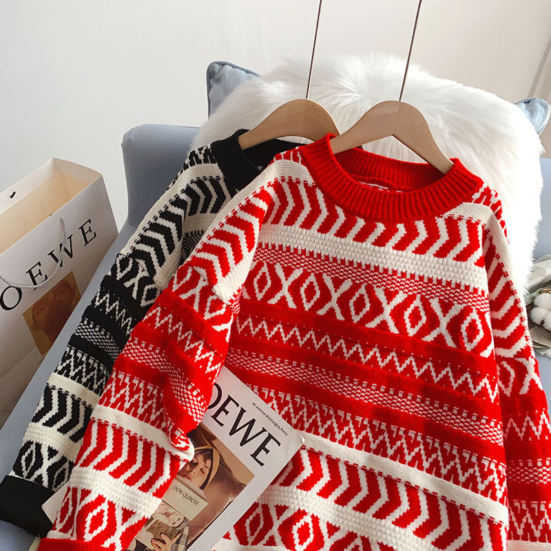 Nouveau manteau pull ample Sen 5185