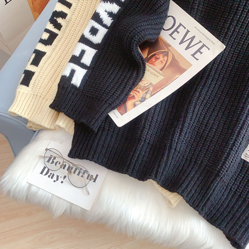 Pull col montant en fil épais vent paresseux 5231