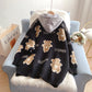 Pull ours manteau cardigan lâche vent paresseux 5246
