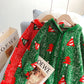 Pull à capuche thème de Noël pull de style étranger 5157