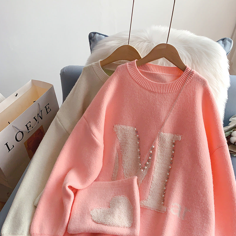 Pull coréen au lait doux et au vent paresseux 5193