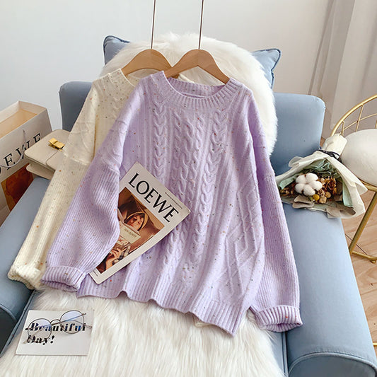 Pull doux pour femme, nouvelle chemise tricotée 5127