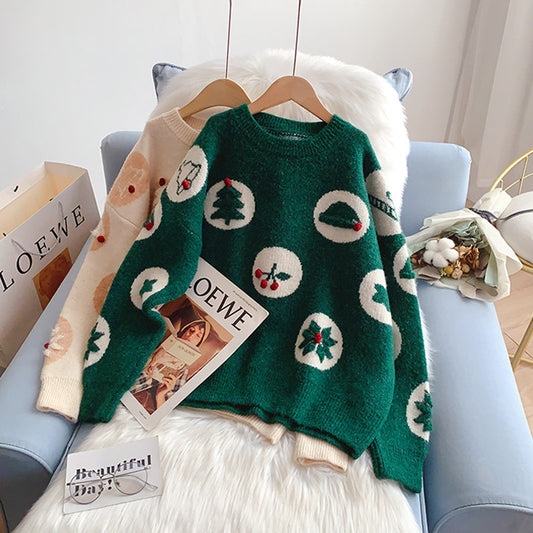 Vêtements de Noël pull soeur 5256