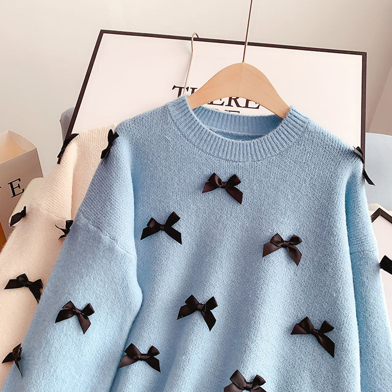 Pull à nœud doux Pull Pull Top 5120