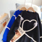 Pull décoratif Klein Blue Ribbon Love 5213