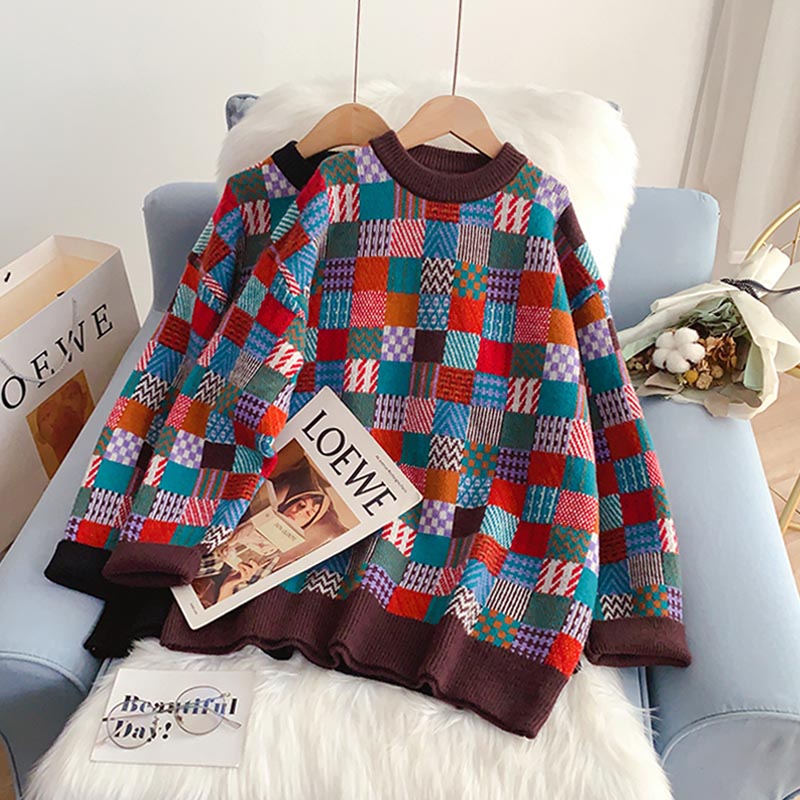 Pull rétro japonais paresseux 5224