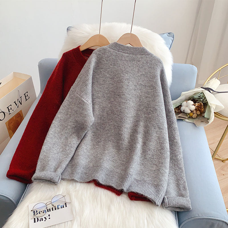Pull à thème de Noël vintage japonais 5145