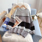 Pull doux japonais, petit enfant doux et ciré 5205