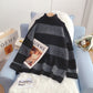 Pull rayé vintage pour femme 5123