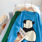Pull à motif de dessin animé mignon vent paresseux japonais 5178