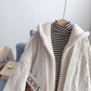 Manteau pull en laine d'agneau mi-long style paresseux 5163