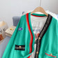 Nouveau manteau pull vintage de style universitaire pour femmes 5122