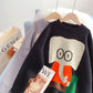 Pull éléphant dessin animé drôle japonais 5179