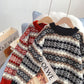 Nouveau pull ample et paresseux de style rétro coréen de Hong Kong 5150