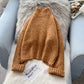 Pull col roulé avec doublure et pull à l'intérieur 5161