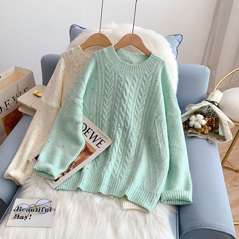 Pull doux pour femme, nouvelle chemise tricotée 5127